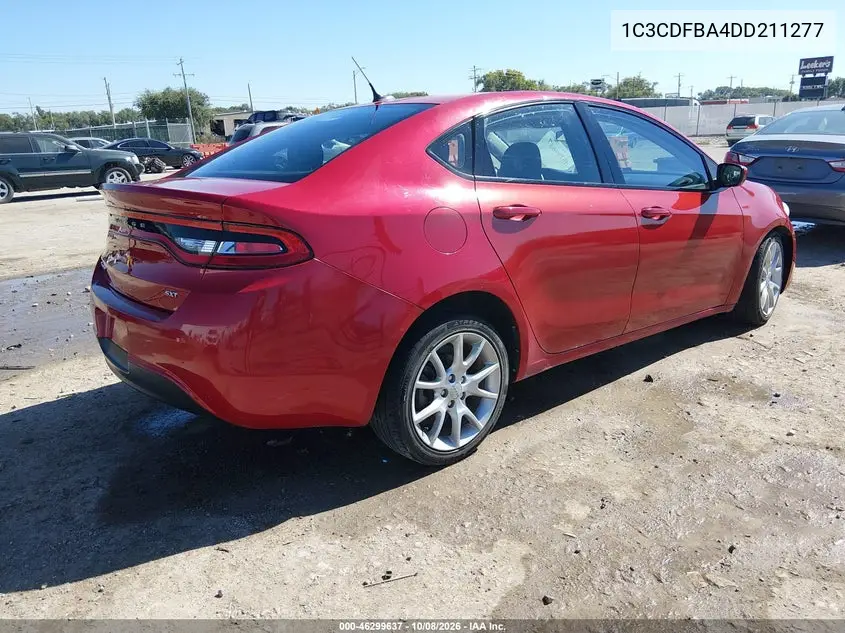2013 DODGE DART VIN 1C3CDFBA4DD211277 — фото 4