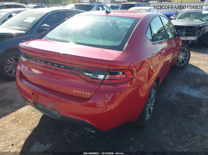 2013 DODGE DART VIN 1C3CDFBA8DD154808 — фото 4