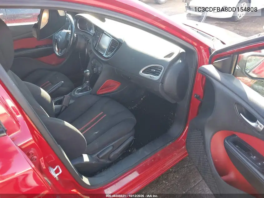 2013 DODGE DART VIN 1C3CDFBA8DD154808 — фото 5