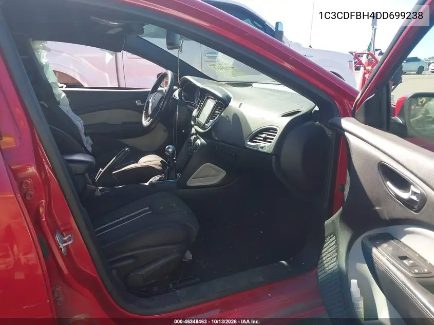 2013 DODGE DART VIN 1C3CDFBH4DD699238 — фото 5
