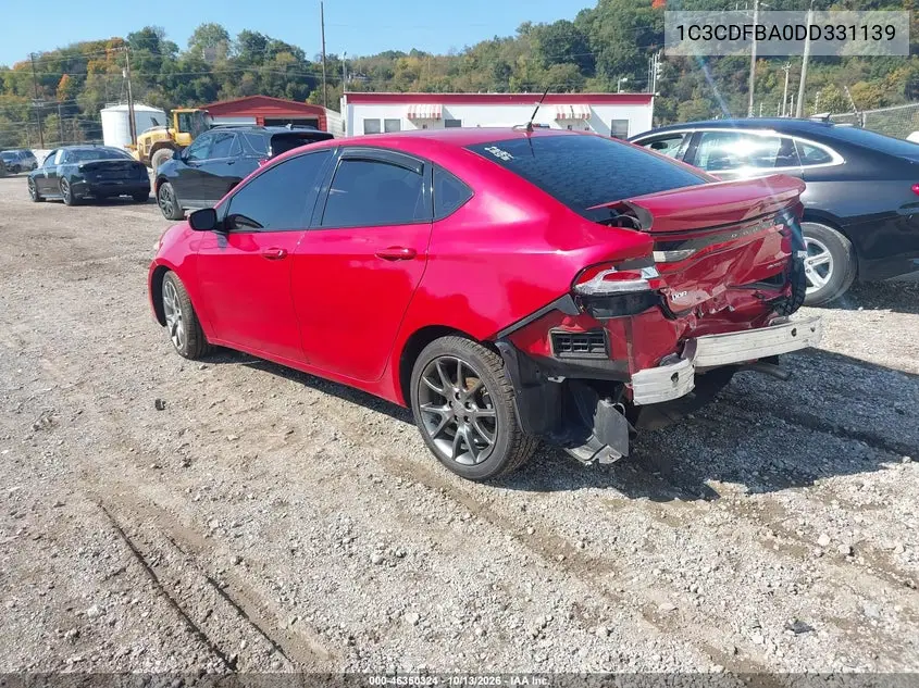 2013 DODGE DART VIN 1C3CDFBA0DD331139 — фото 3