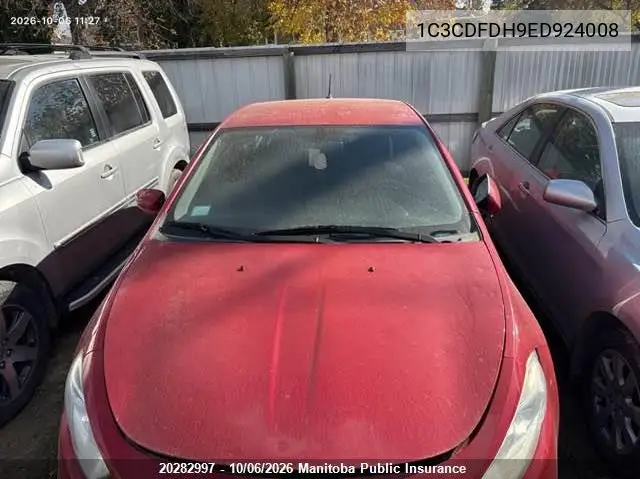 2014 DODGE DART VIN 1C3CDFDH9ED924008 — фото 6