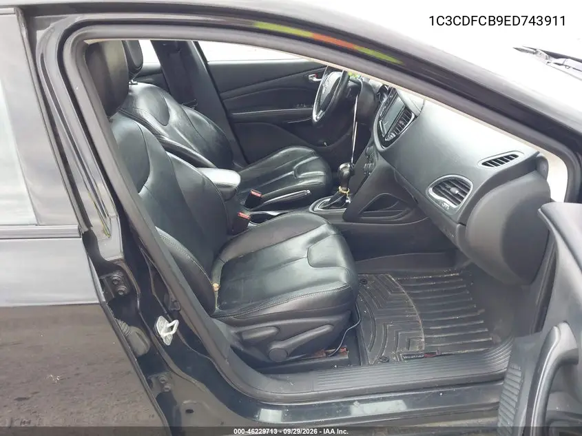 2014 DODGE DART VIN 1C3CDFCB9ED743911 — фото 5