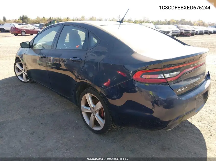 2014 DODGE DART VIN 1C3CDFEBXED675244 — фото 3