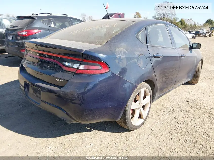 2014 DODGE DART VIN 1C3CDFEBXED675244 — фото 4