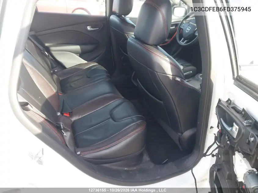2015 DODGE DART VIN 1C3CDFEB6FD375945 — фото 8