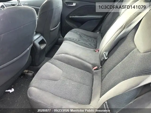 2015 DODGE DART VIN 1C3CDFAA5FD141079 — фото 2