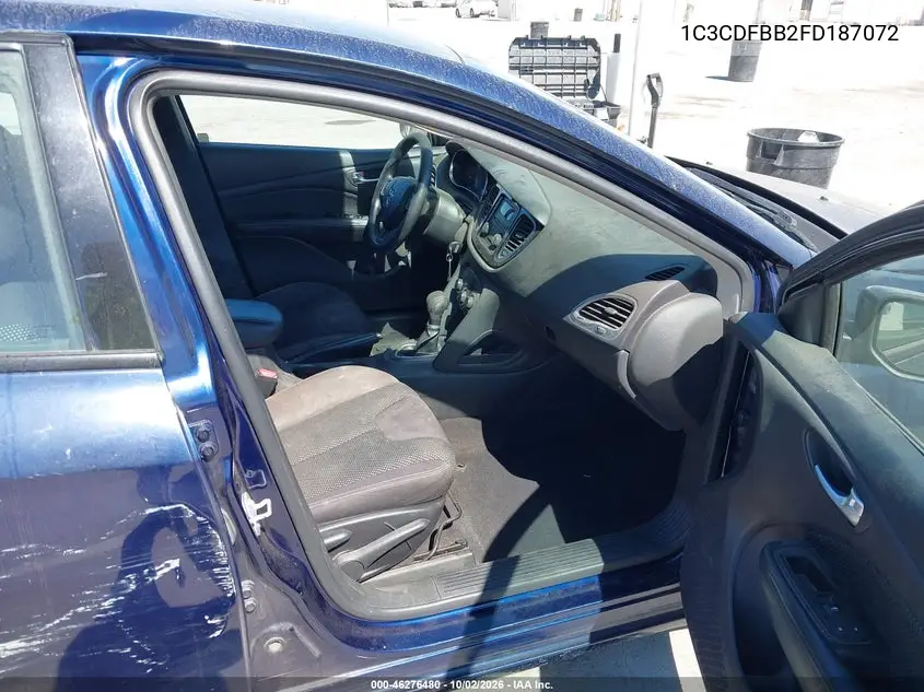 2015 DODGE DART VIN 1C3CDFBB2FD187072 — фото 5