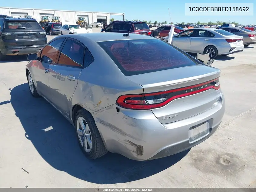 2015 DODGE DART VIN 1C3CDFBB8FD158692 — фото 3