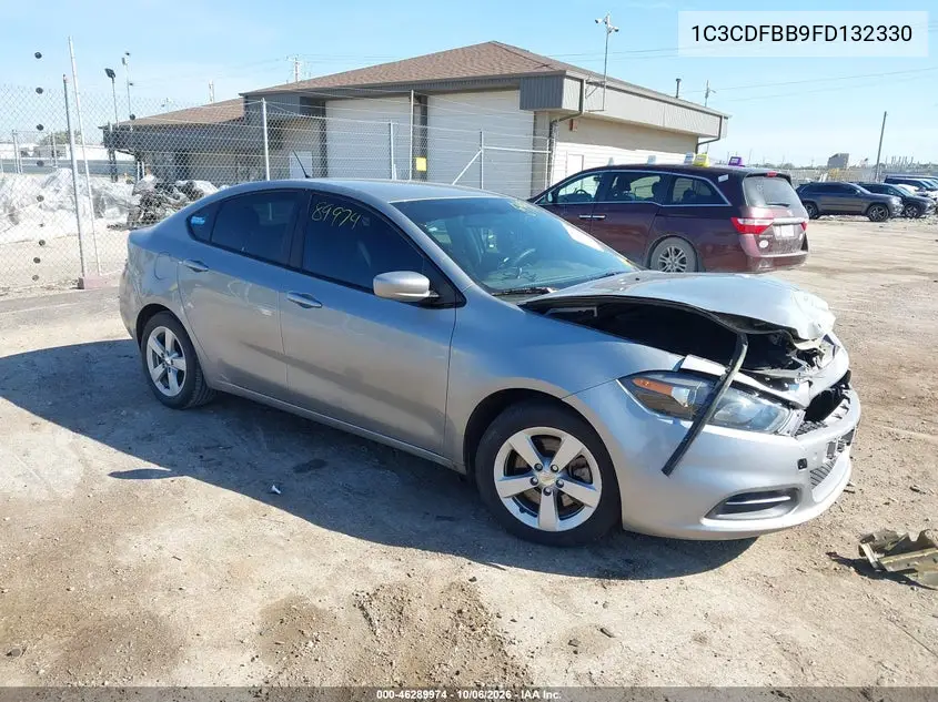 DODGE DART 2015, VIN 1C3CDFBB9FD132330