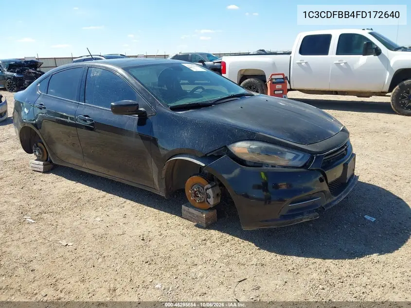 2015 DODGE DART VIN 1C3CDFBB4FD172640 — фото 2