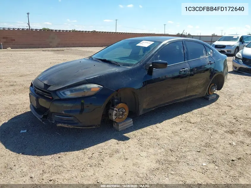 2015 DODGE DART VIN 1C3CDFBB4FD172640 — фото 3