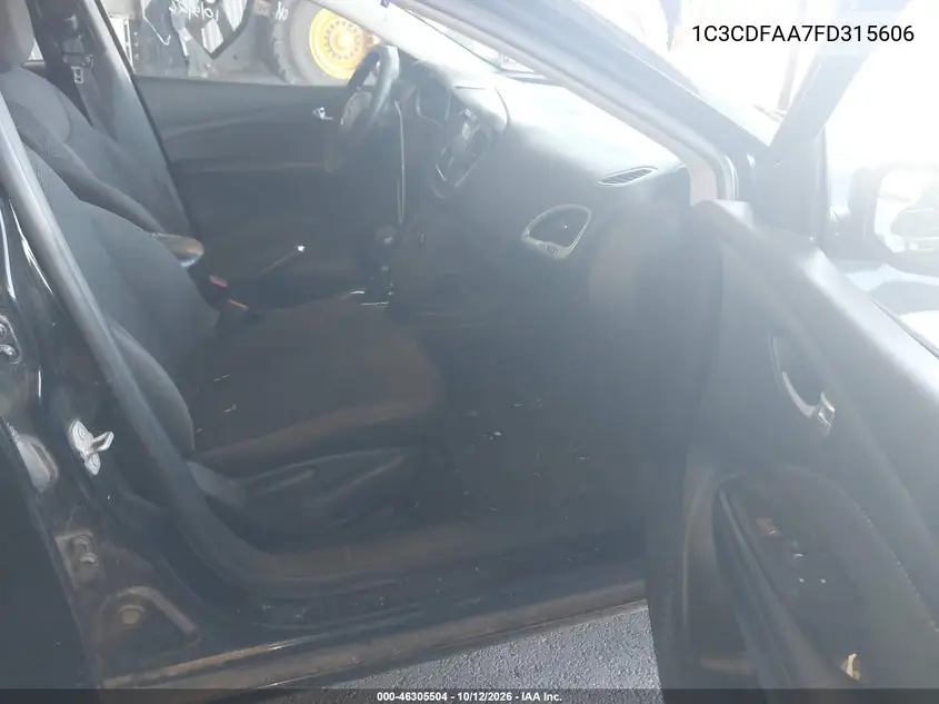 2015 DODGE DART VIN 1C3CDFAA7FD315606 — фото 5