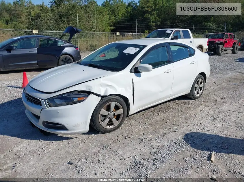 2015 DODGE DART VIN 1C3CDFBB6FD306600 — фото 2