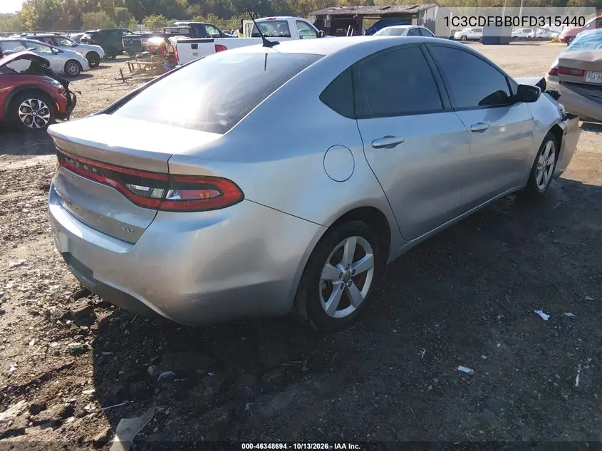 2015 DODGE DART VIN 1C3CDFBB0FD315440 — фото 4