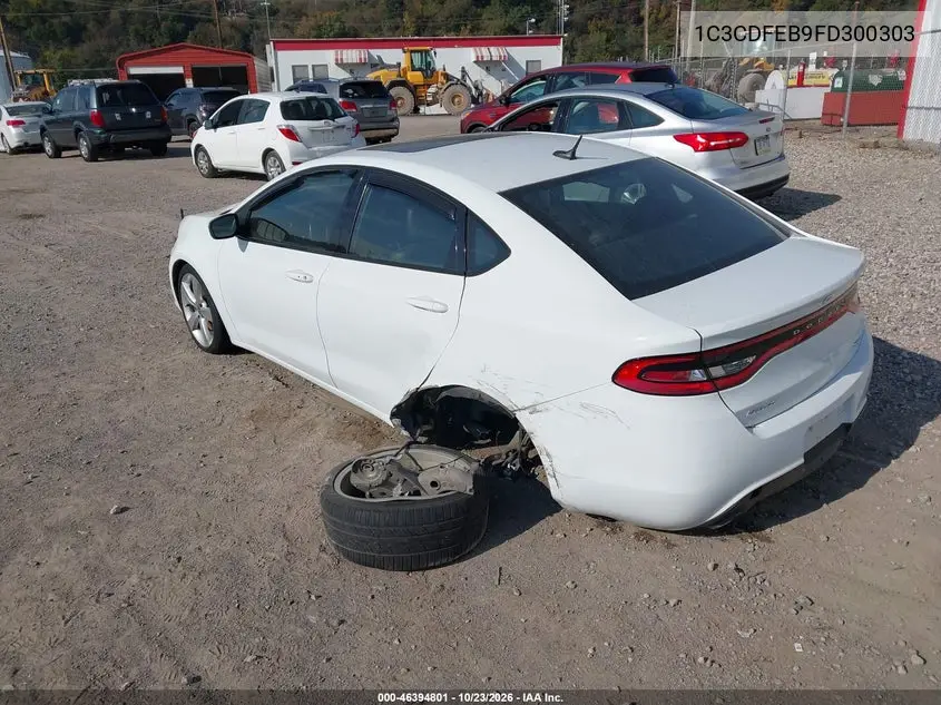 2015 DODGE DART VIN 1C3CDFEB9FD300303 — фото 3