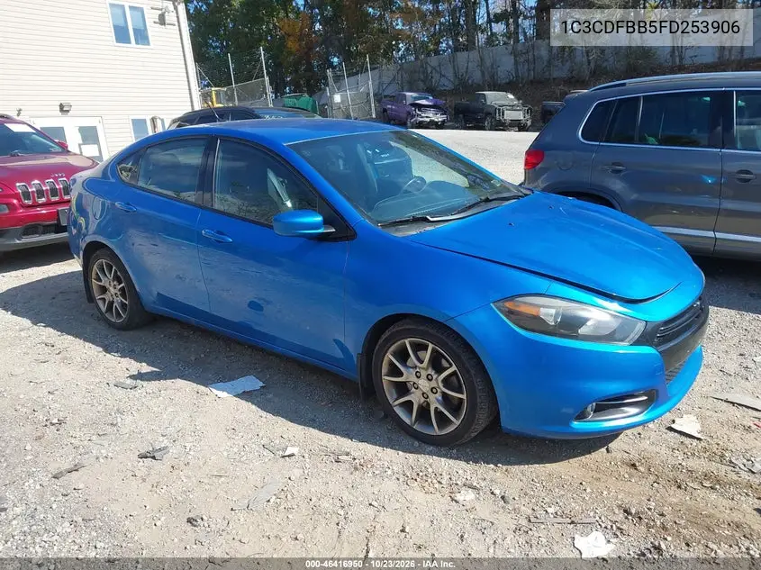 DODGE DART 2015, VIN 1C3CDFBB5FD253906