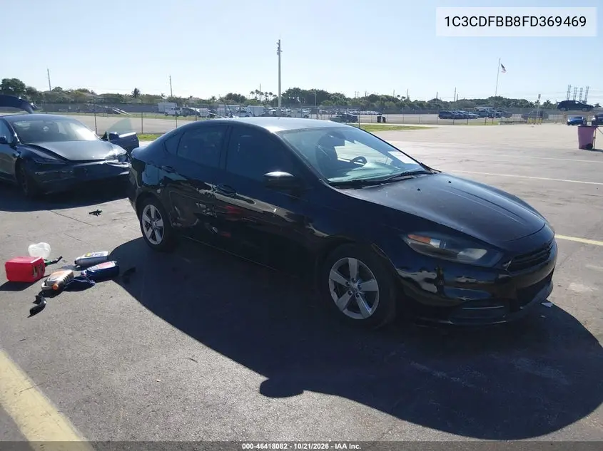 DODGE DART 2015, VIN 1C3CDFBB8FD369469
