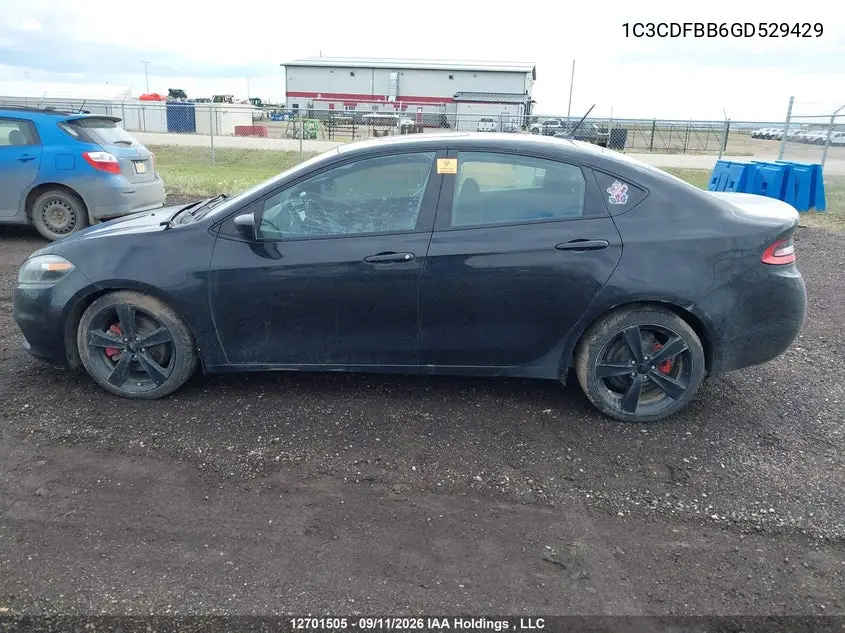 2016 DODGE DART VIN 1C3CDFBB6GD529429 — фото 13