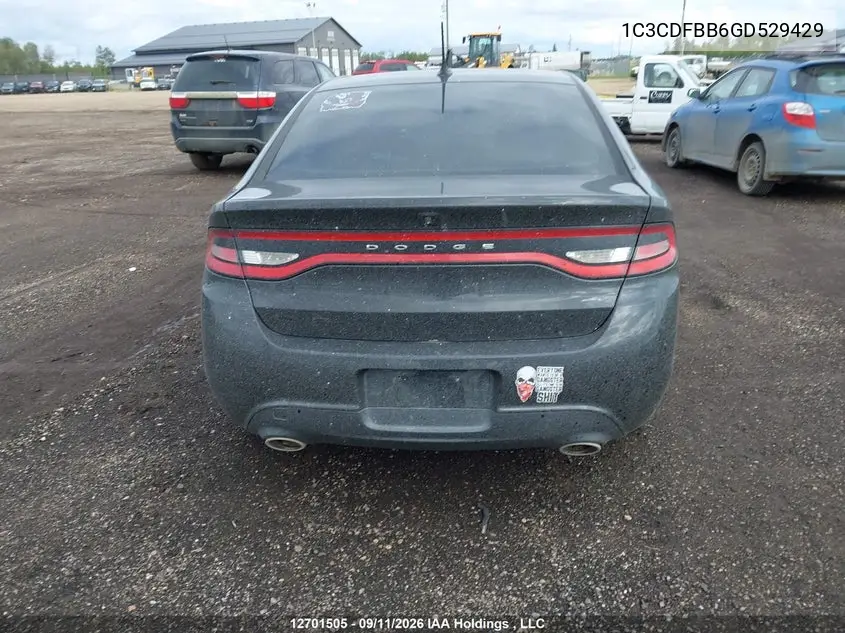 2016 DODGE DART VIN 1C3CDFBB6GD529429 — фото 15