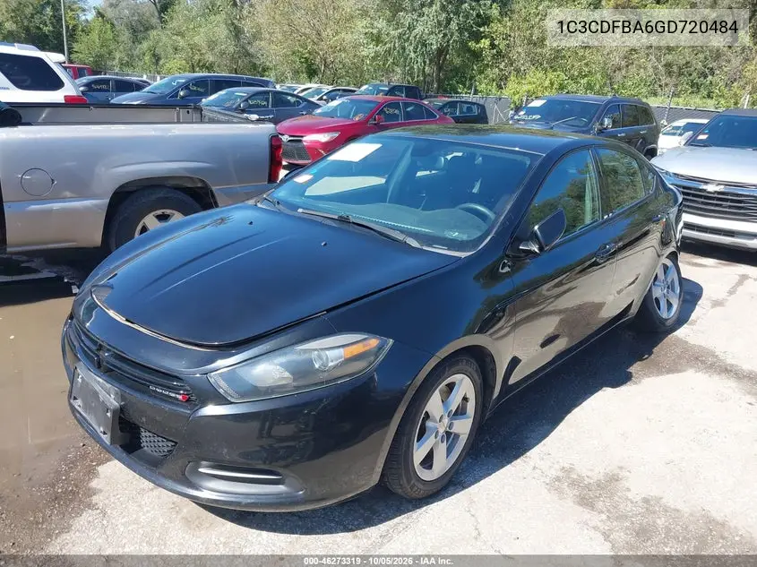 2016 DODGE DART VIN 1C3CDFBA6GD720484 — фото 2