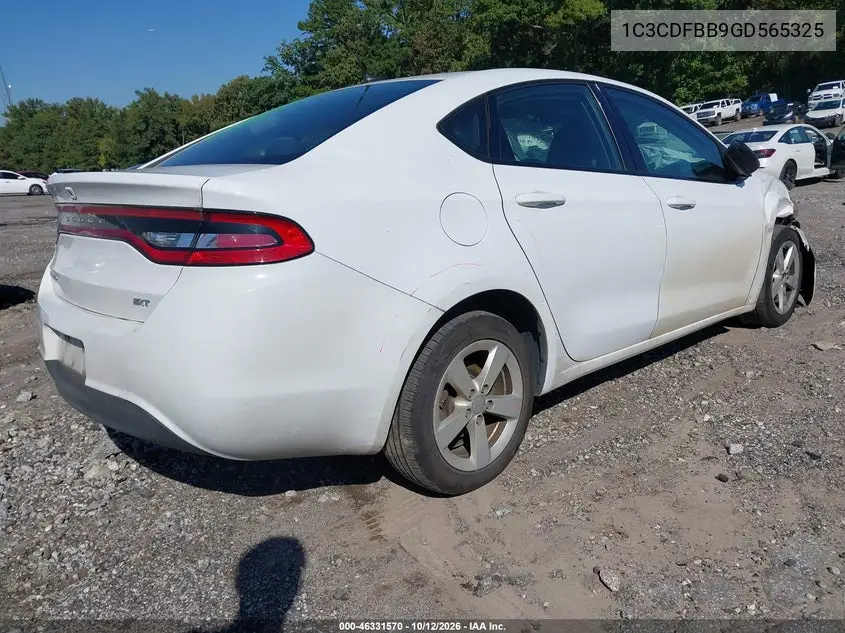 2016 DODGE DART VIN 1C3CDFBB9GD565325 — фото 4