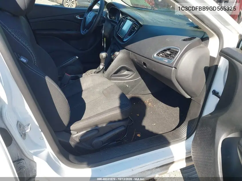 2016 DODGE DART VIN 1C3CDFBB9GD565325 — фото 5