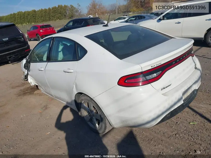 2016 DODGE DART VIN 1C3CDFBA9GD591396 — фото 3