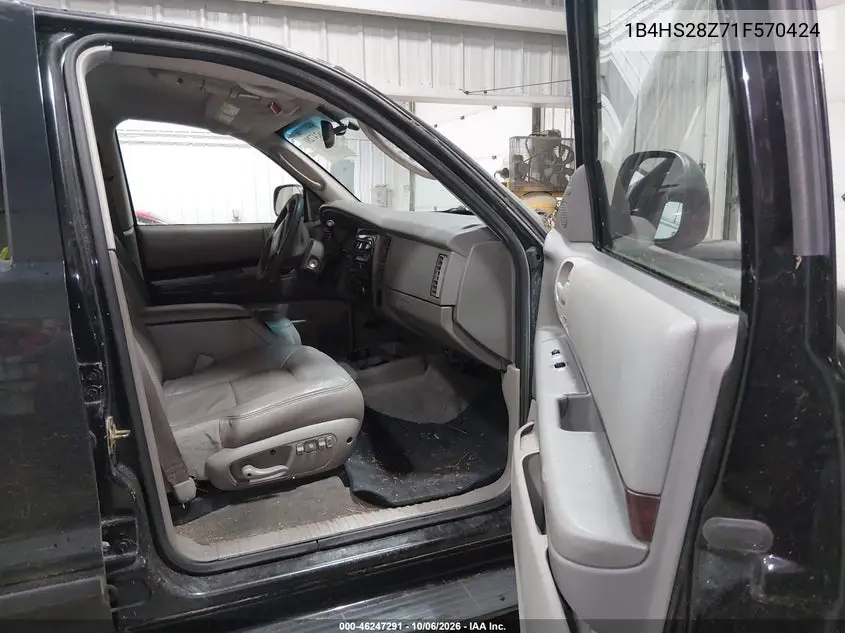 2001 DODGE DURANGO VIN 1B4HS28Z71F570424 — фото 5