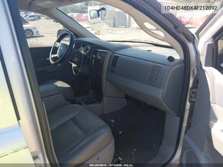 2004 DODGE DURANGO VIN 1D4HD48DX4F212092 — фото 5