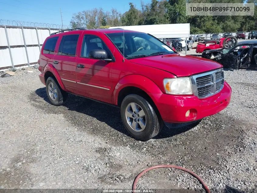 DODGE DURANGO 2009, VIN 1D8HB48P89F710099