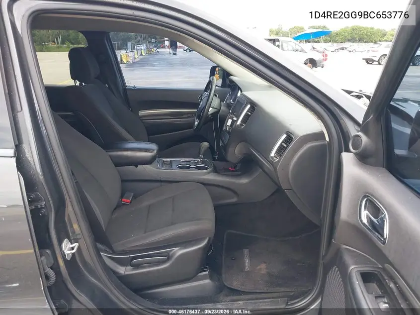 2011 DODGE DURANGO VIN 1D4RE2GG9BC653776 — фото 5