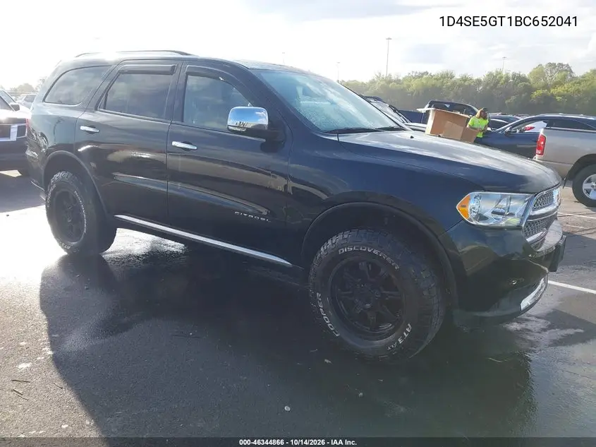 DODGE DURANGO 2011, VIN 1D4SE5GT1BC652041