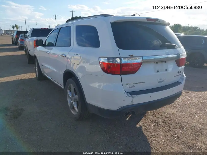 2013 DODGE DURANGO VIN 1C4SDHET2DC556880 — фото 3