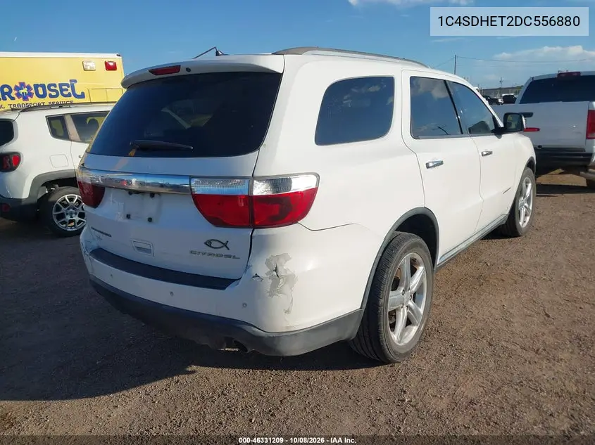 2013 DODGE DURANGO VIN 1C4SDHET2DC556880 — фото 4