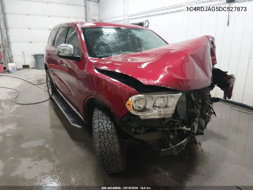 DODGE DURANGO 2013, VIN 1C4RDJAG5DC527873