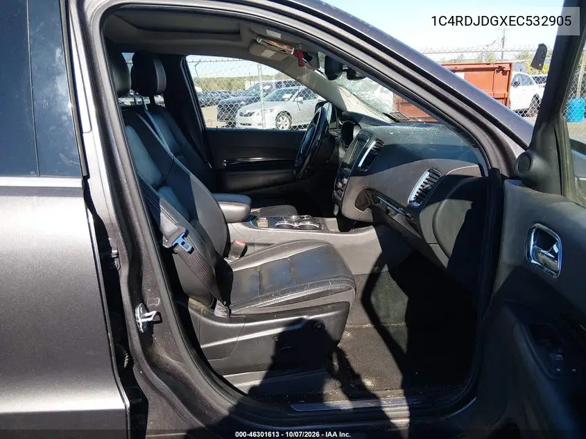 2014 DODGE DURANGO VIN 1C4RDJDGXEC532905 — фото 5