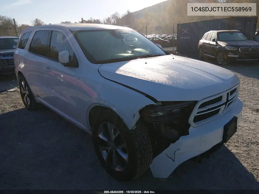 DODGE DURANGO 2014, VIN 1C4SDJCT1EC558969