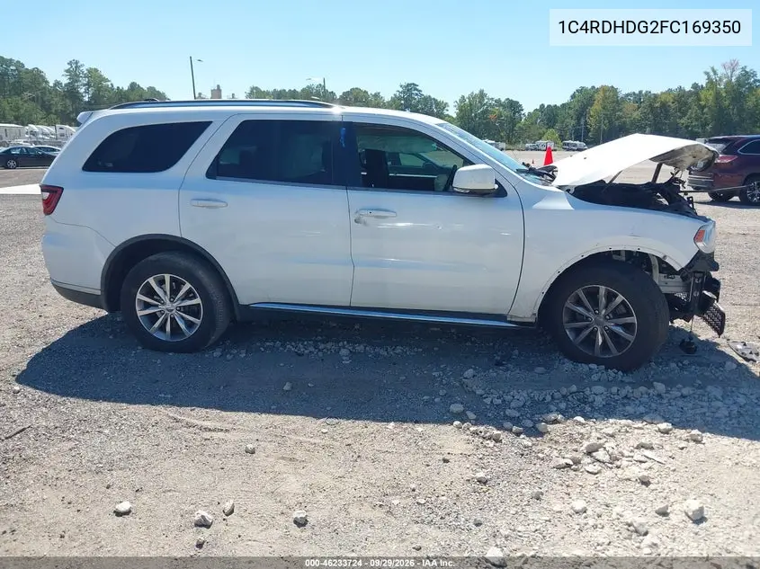 2015 DODGE DURANGO VIN 1C4RDHDG2FC169350 — фото 14