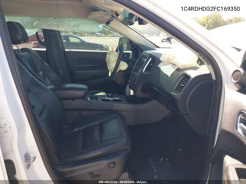 2015 DODGE DURANGO VIN 1C4RDHDG2FC169350 — фото 5