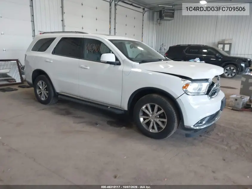 DODGE DURANGO 2015, VIN 1C4RDJDG3FC709506