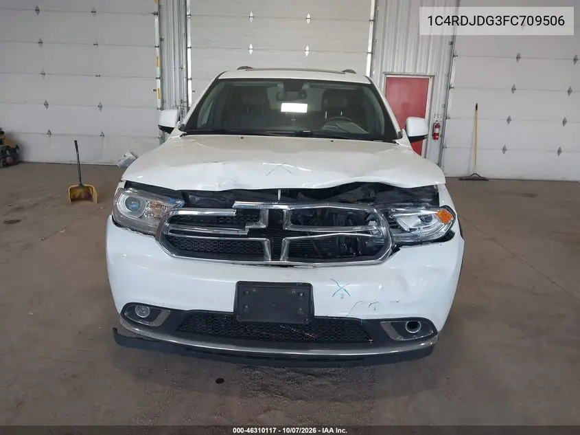 2015 DODGE DURANGO VIN 1C4RDJDG3FC709506 — фото 12