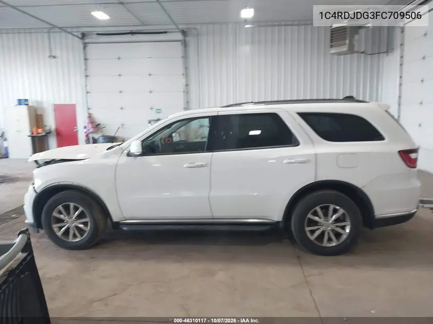 2015 DODGE DURANGO VIN 1C4RDJDG3FC709506 — фото 14