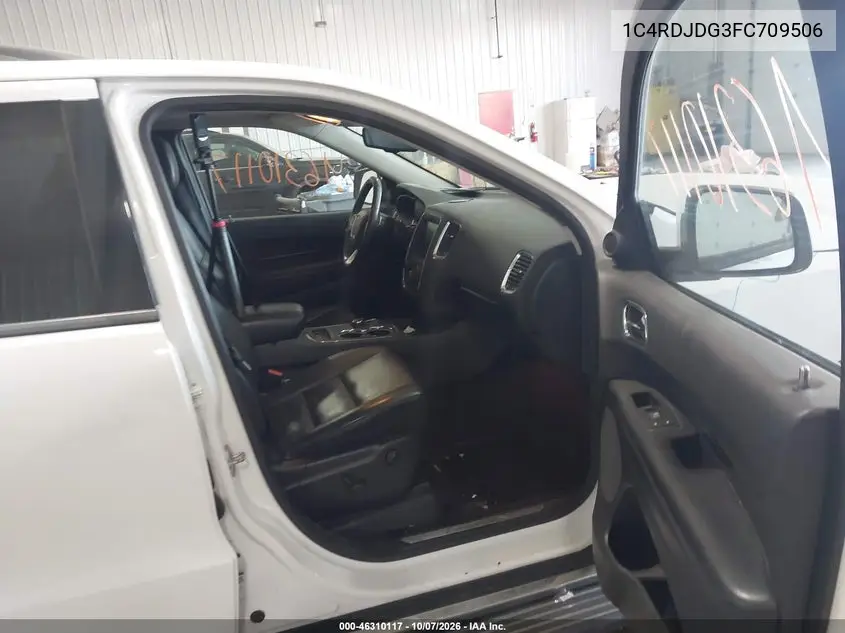 2015 DODGE DURANGO VIN 1C4RDJDG3FC709506 — фото 5