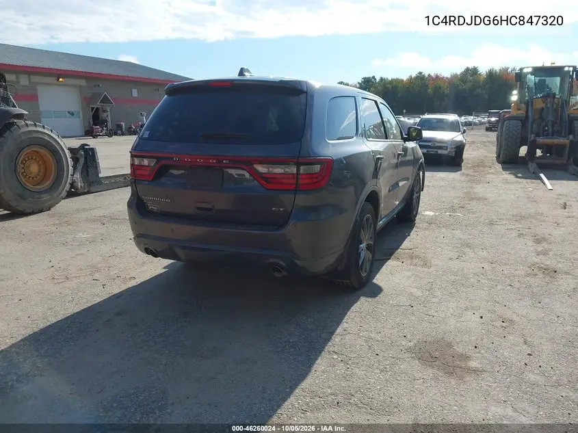 2017 DODGE DURANGO VIN 1C4RDJDG6HC847320 — фото 4