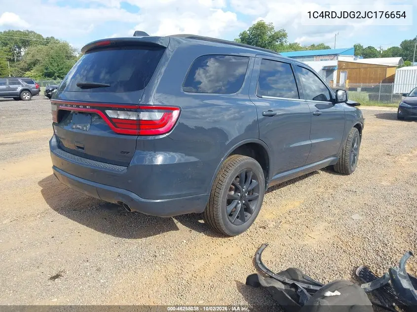 2018 DODGE DURANGO VIN 1C4RDJDG2JC176654 — фото 4