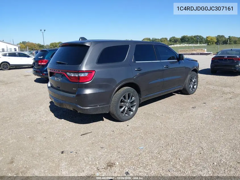 2018 DODGE DURANGO VIN 1C4RDJDG0JC307161 — фото 4
