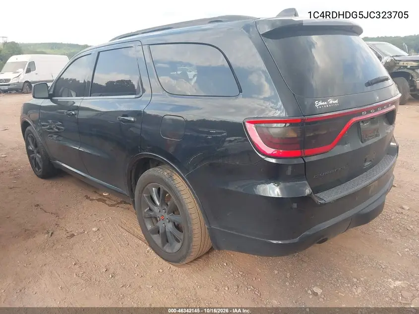 2018 DODGE DURANGO VIN 1C4RDHDG5JC323705 — фото 3