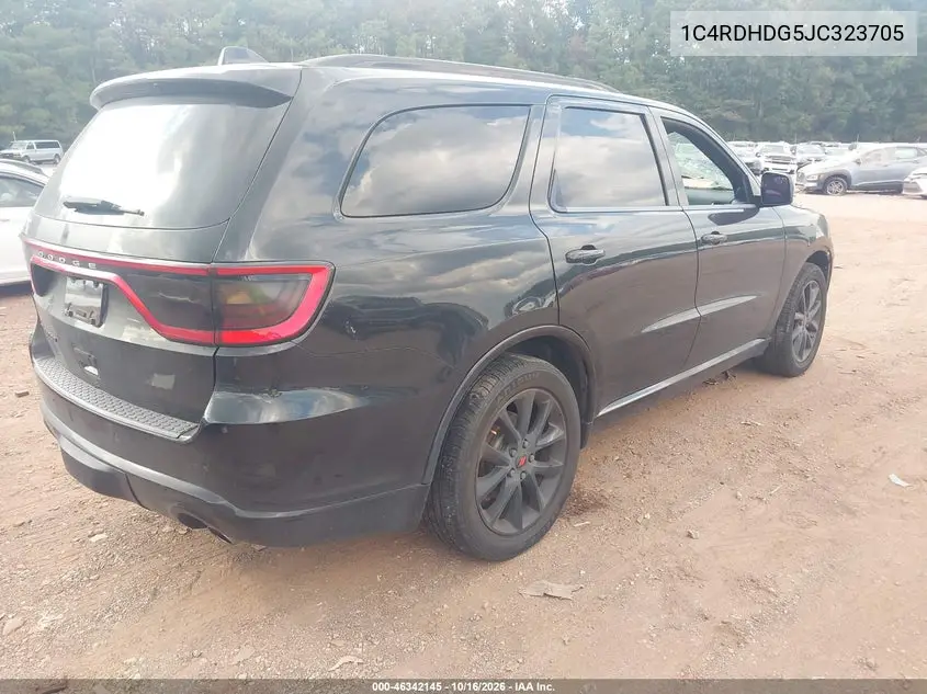 2018 DODGE DURANGO VIN 1C4RDHDG5JC323705 — фото 4