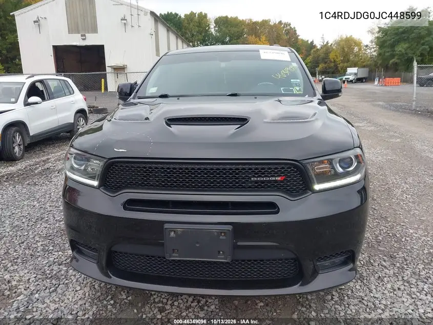 2018 DODGE DURANGO VIN 1C4RDJDG0JC448599 — фото 12